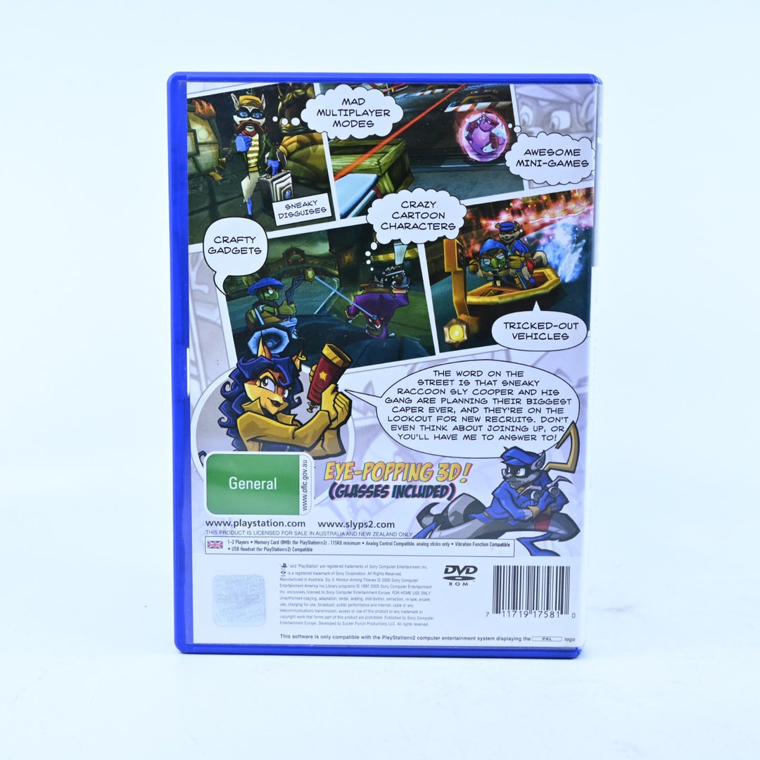 Sly 3: Honour Among Thieves - Sony Playstation 2 / PS2 Game + Manual - PAL