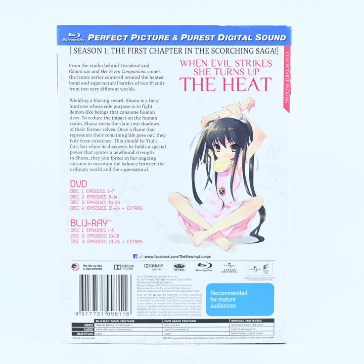 Shakugan no Shana - Season 1 - Region 4 - PAL - Anime Blu-Ray & DVD