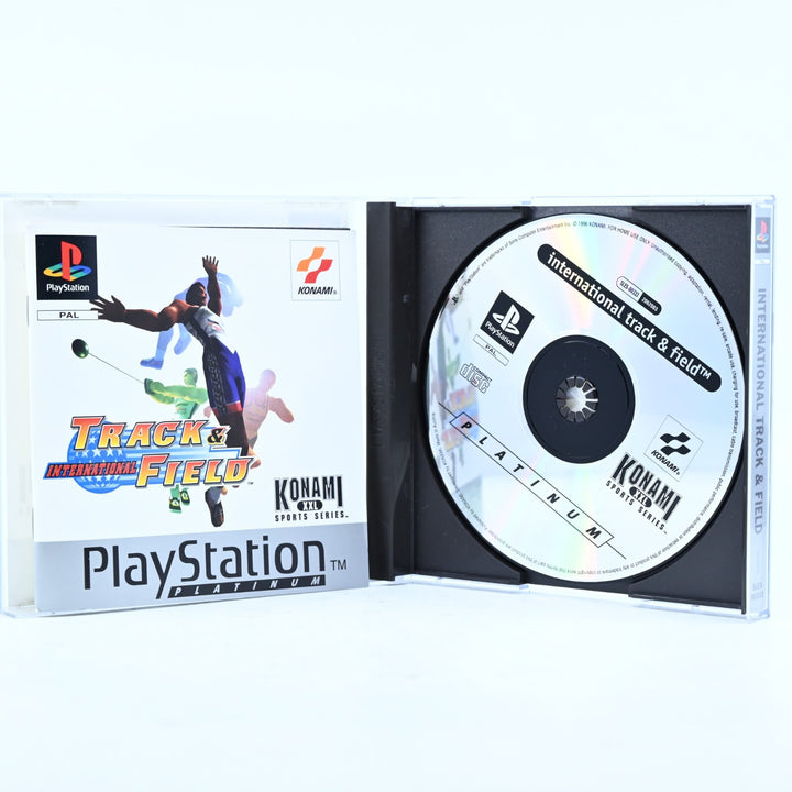 LIKE NEW! Track & Field: International - Sony Playstation 1 / PS1 Game + Manual