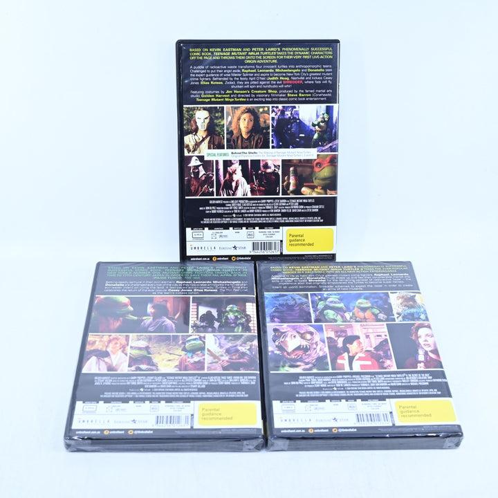 Teenage Mutant Ninja Turtles - Original Movie Trilogy - Region 4 - DVD