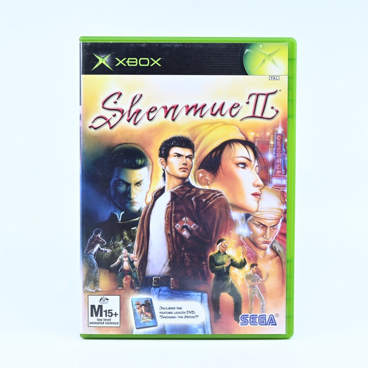 Shenmue II 2 - Original Xbox Game + Manual - PAL - MINT DISC!