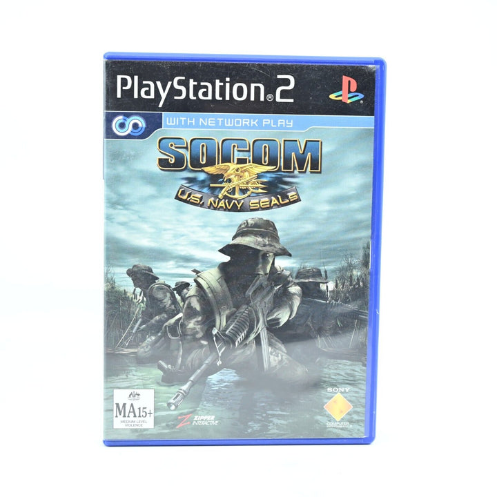 SOCOM: U.S. Navy Seals - Sony Playstation 2 / PS2 Game - complete - MINT DISC!