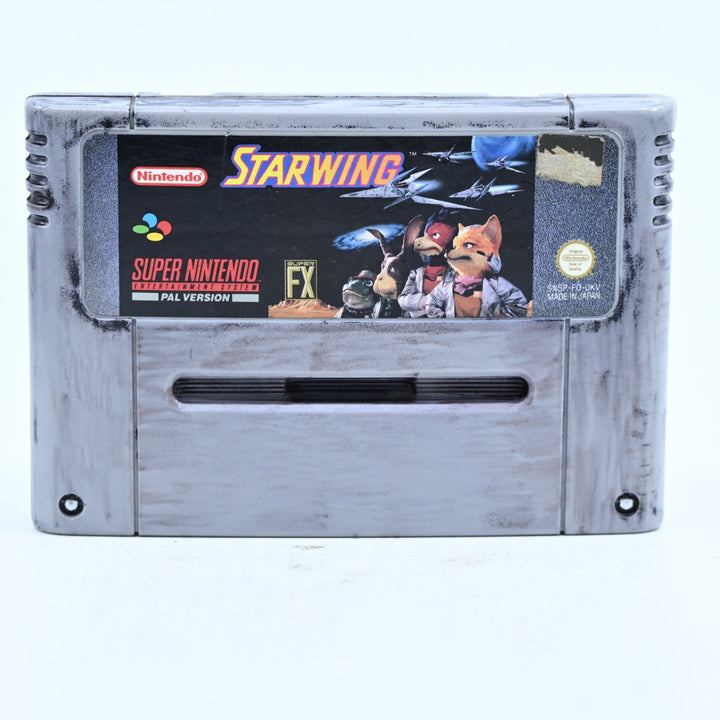 Starwing - Super Nintendo / SNES Game - PAL - FREE POST!