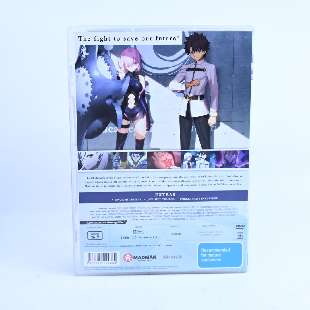 Fate/Grand Order: First Order - Region 4 - Anime DVD