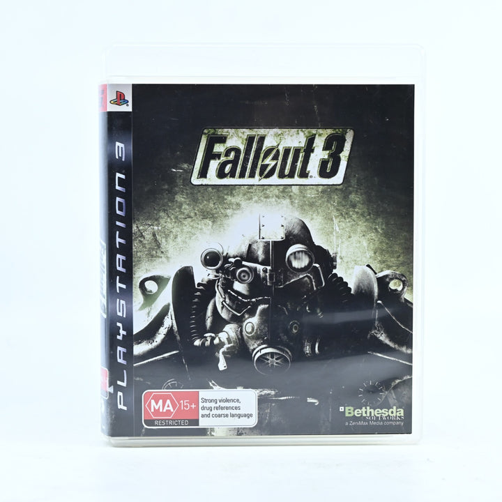 Fallout 3 - Sony Playstation 3 / PS3 Game + Manual - FREE POST!