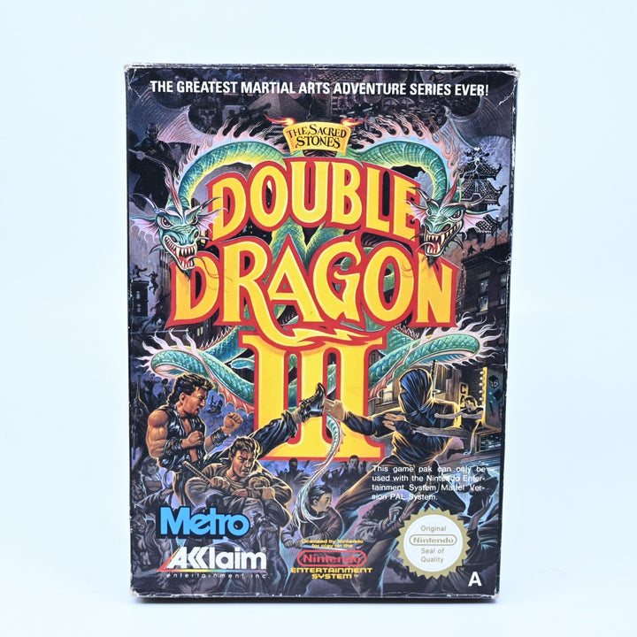 Double Dragon III 3 - Nintendo Entertainment System / NES Boxed Game - PAL