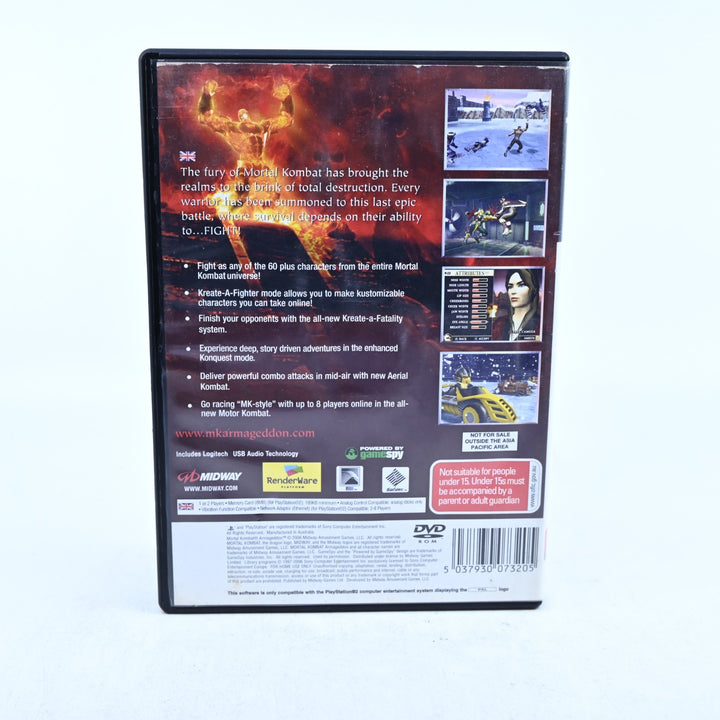 Mortal Kombat Armageddon - PS2 Game - No Manual - Ex-Rental