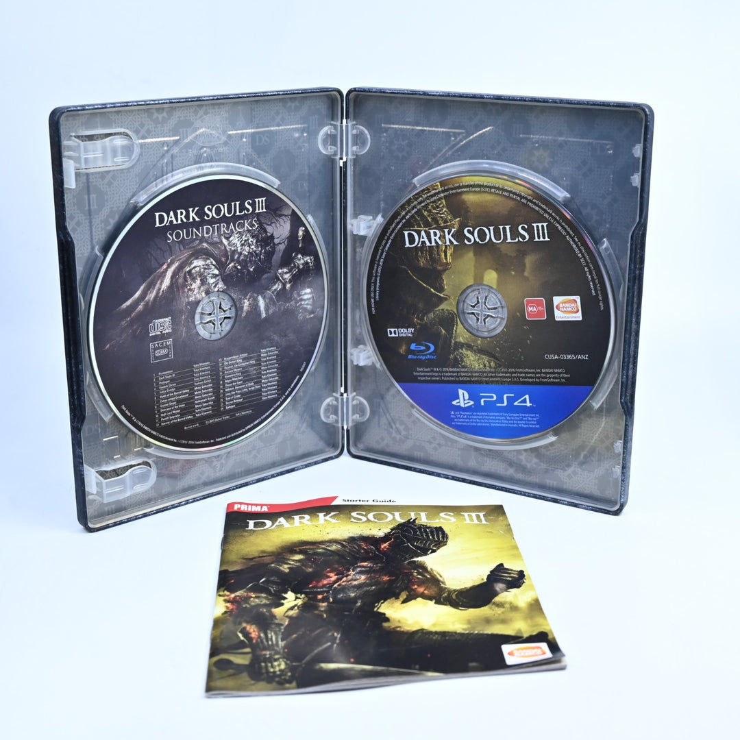 Dark Souls III - Steelbook Edition - Sony Playstation 4 / PS4 Game - MINT DISC!