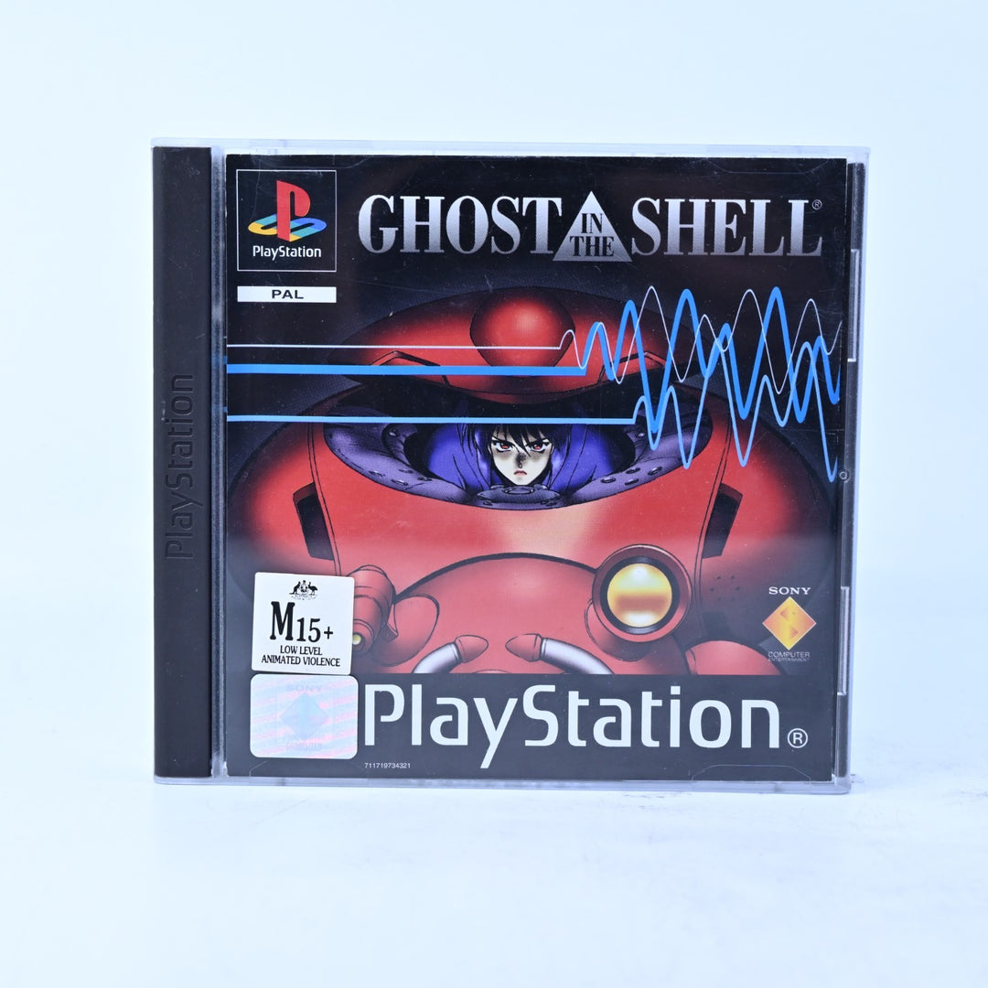 Ghost in the Shell - Sony Playstation 1 / PS1 Game + Manual - PAL - MINT DISC!