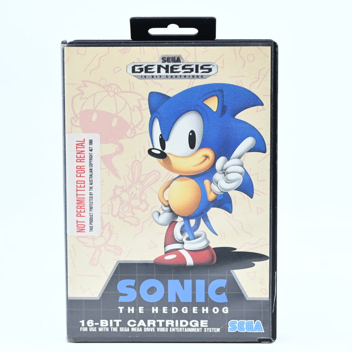 Sonic the Hedgehog - Sega Mega Drive Game - No Manual - PAL - FREE POST!
