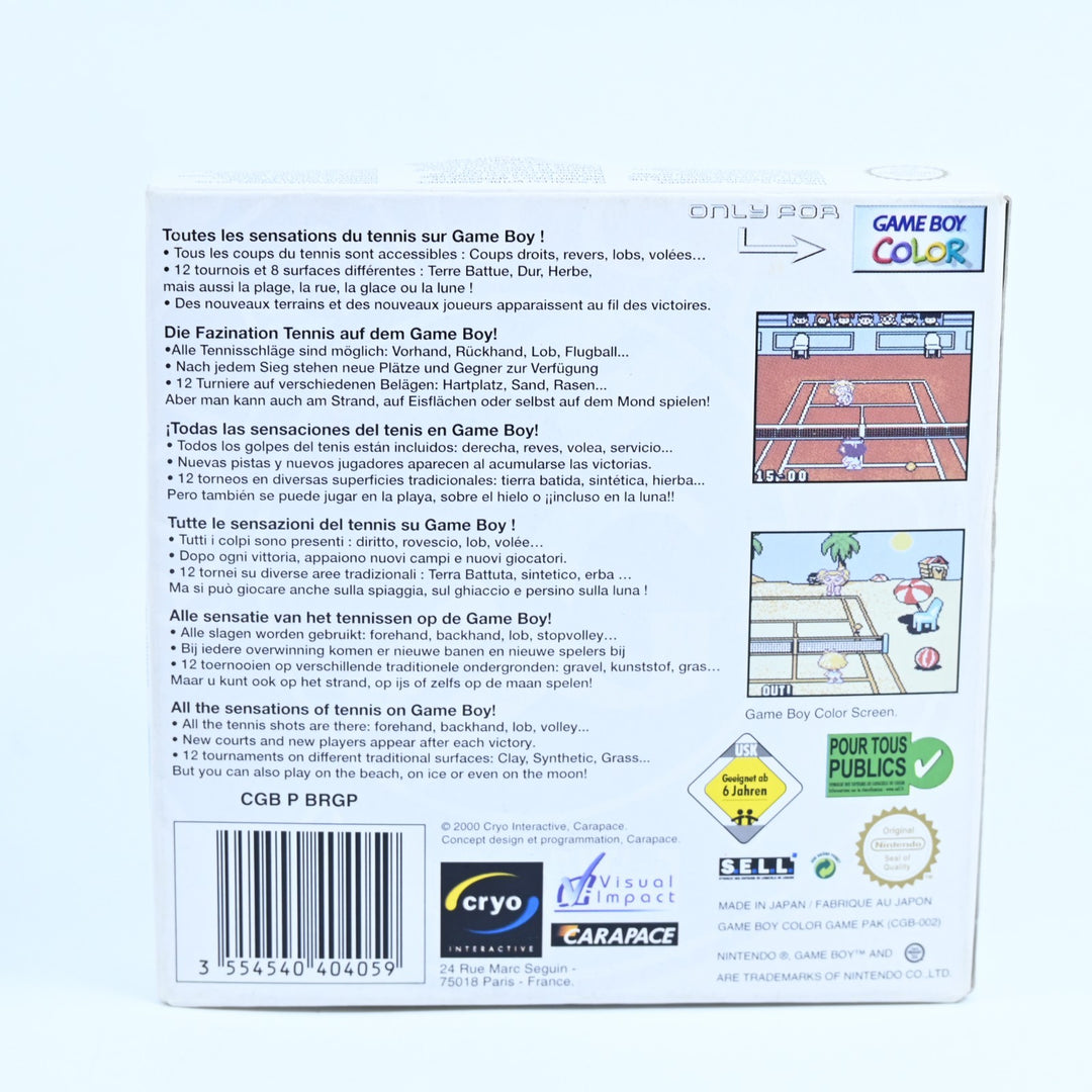 Roland Garros: French Open - Nintendo Gameboy Color Boxed Game - PAL