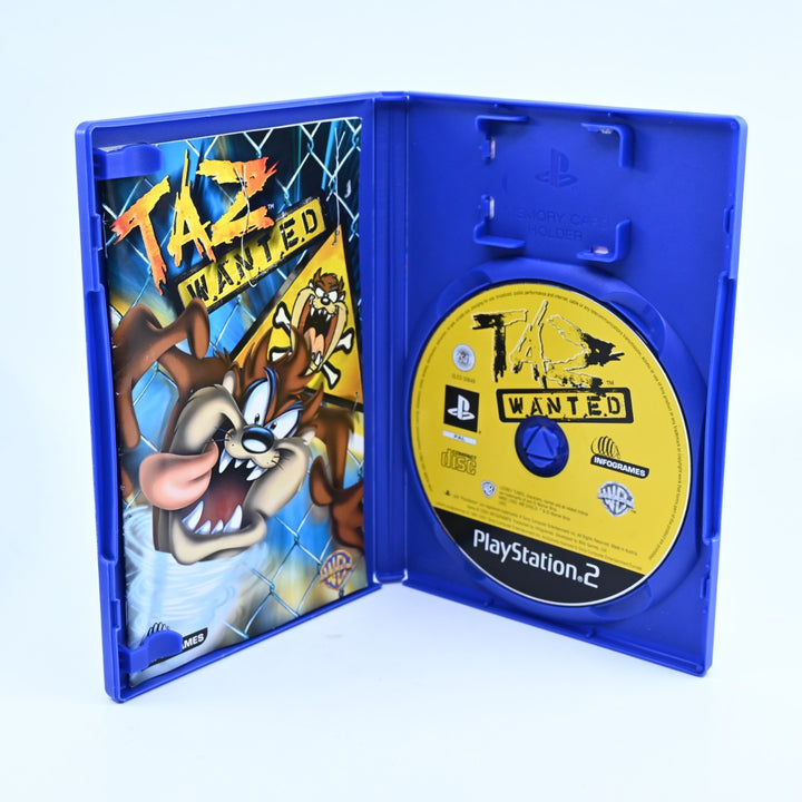 Taz Wanted - Sony Playstation 2 / PS2 Game + Manual - PAL - MINT DISC!