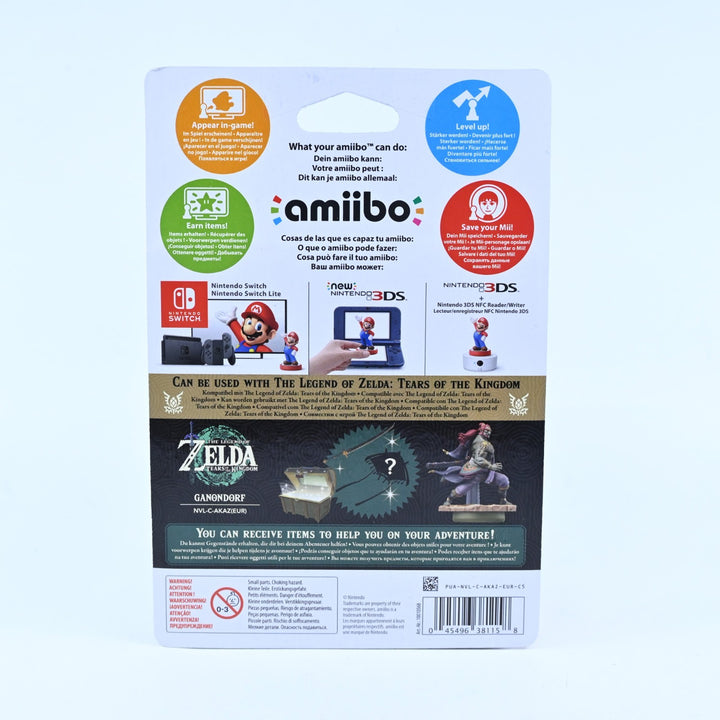 SEALED! Ganondorf Amiibo - The Legend of Zelda: Tears of the Kingdom - Toy