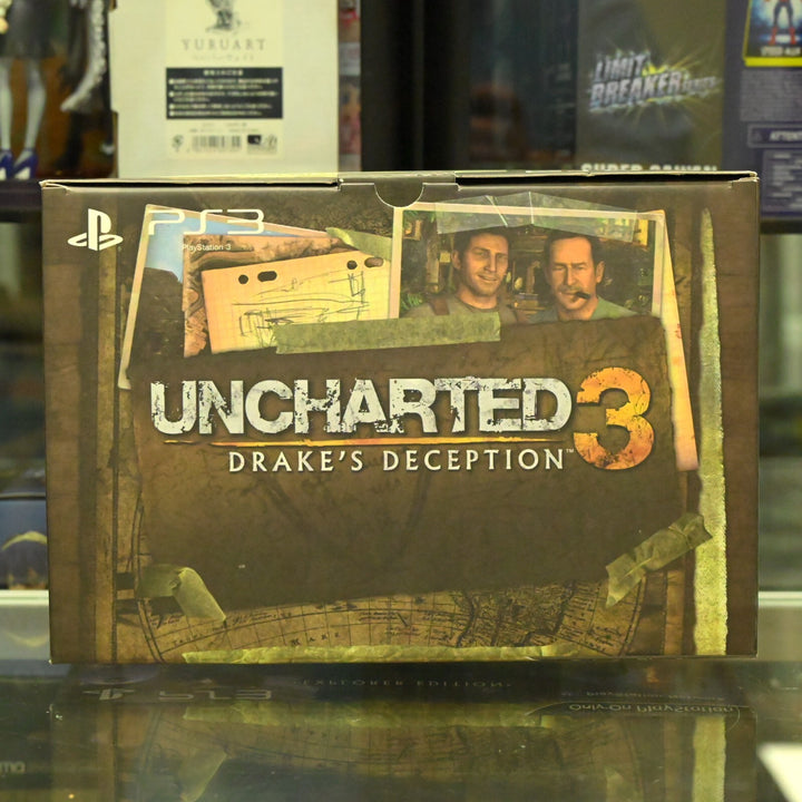 Uncharted 3: Drake's Deception - Explorer Edition - PS3 Game + Manual