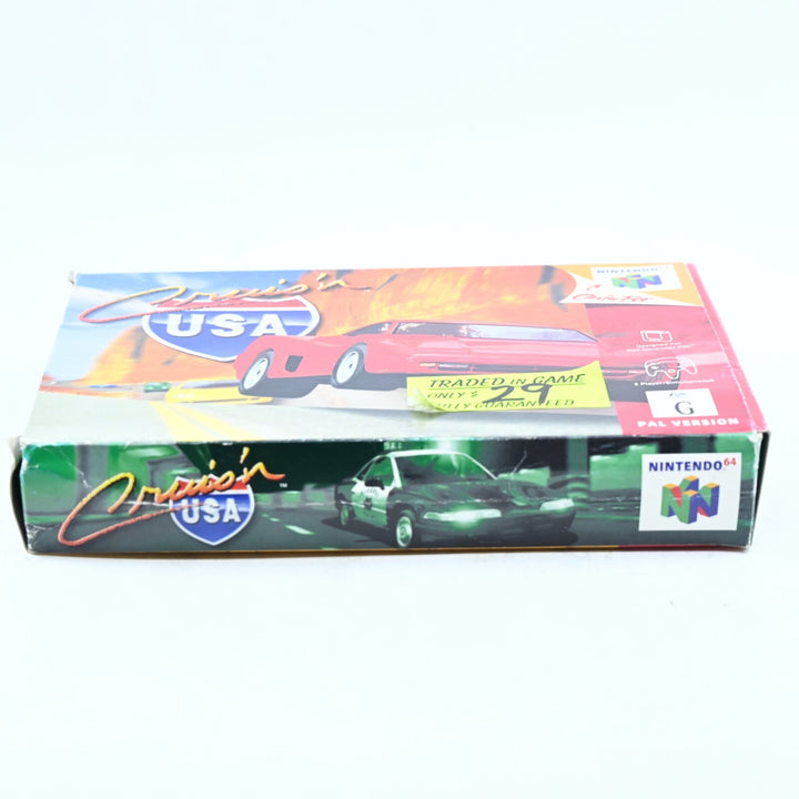 Cruis'n USA - N64 / Nintendo 64 Boxed Game - PAL