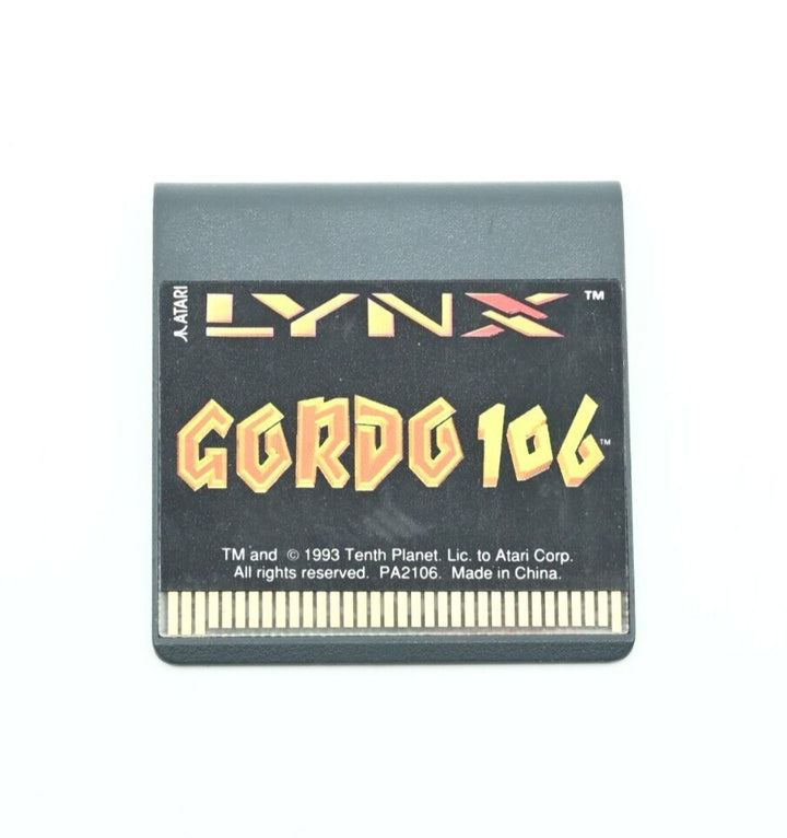 Gordo 106 - Atari Lynx Game - PAL - FREE POST!