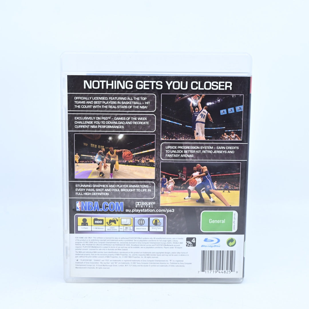 NBA 08 - Sony Playstation 3 / PS3 Game + Manual - FREE POST!
