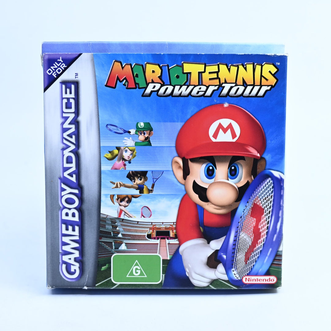 Mario Tennis Power Tour - Nintendo Gameboy Advance / GBA Boxed Game - PAL