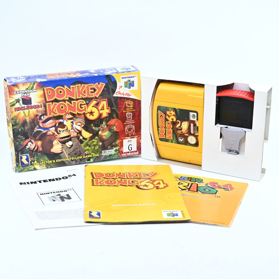Donkey Kong 64 - N64 / Nintendo 64 Boxed Game - PAL - FREE POST!