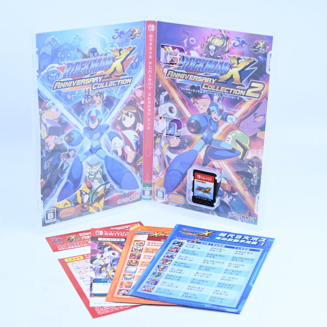Rockman X: Anniversary Collection 1&2 - Nintendo Switch Game - Megaman X