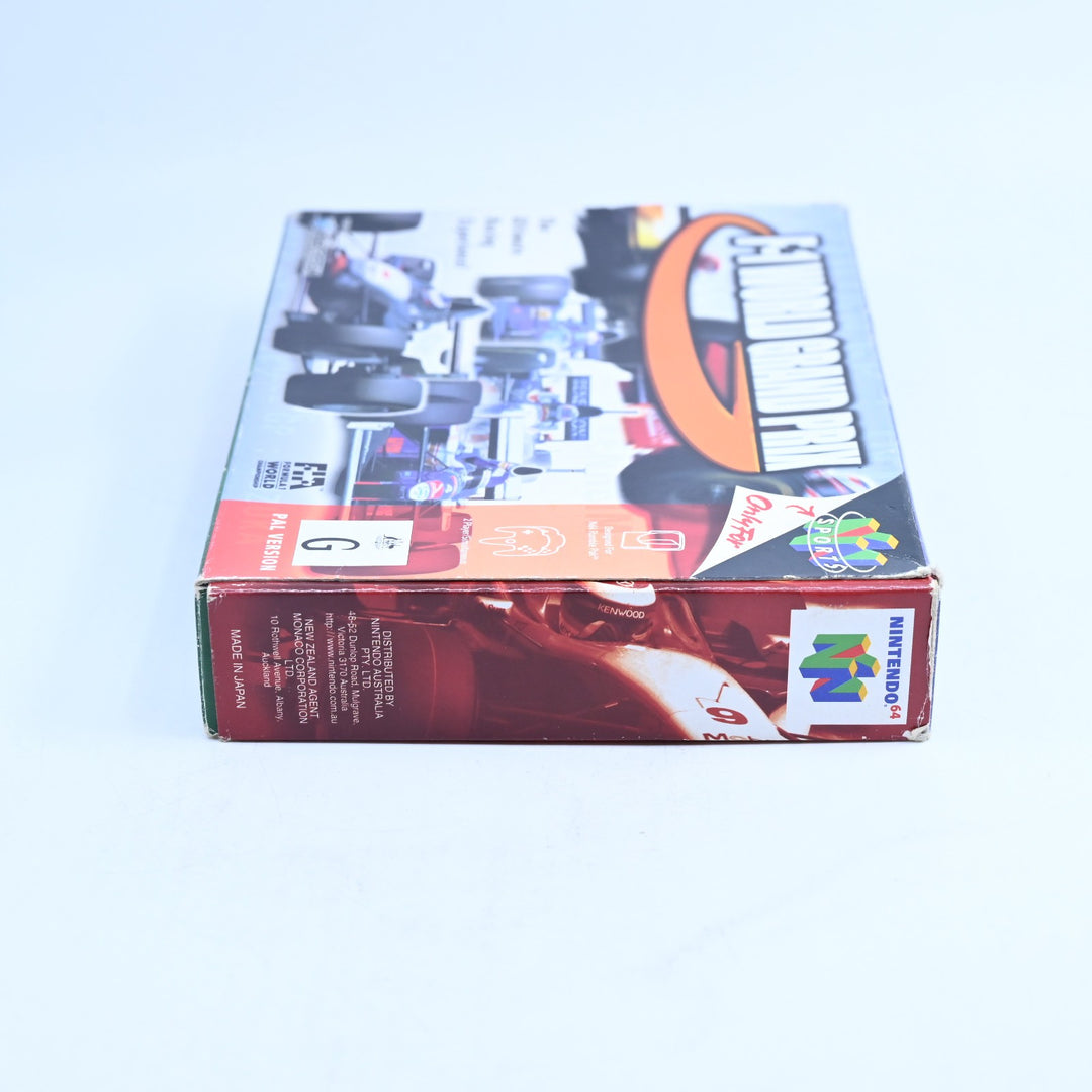 F-1 World Grand Prix - N64 / Nintendo 64 Boxed Game - PAL - FREE POST!