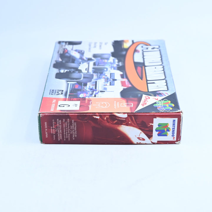 F-1 World Grand Prix - N64 / Nintendo 64 Boxed Game - PAL - FREE POST!