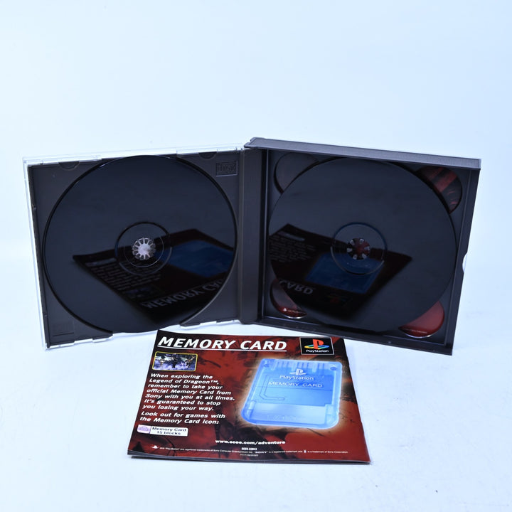The Legend of Dragoon - Sony Playstation 1 / PS1 Game + Manual - PAL