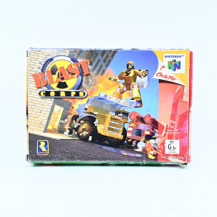 Blast Corps - N64 / Nintendo 64 Boxed Game - PAL - FREE POST!