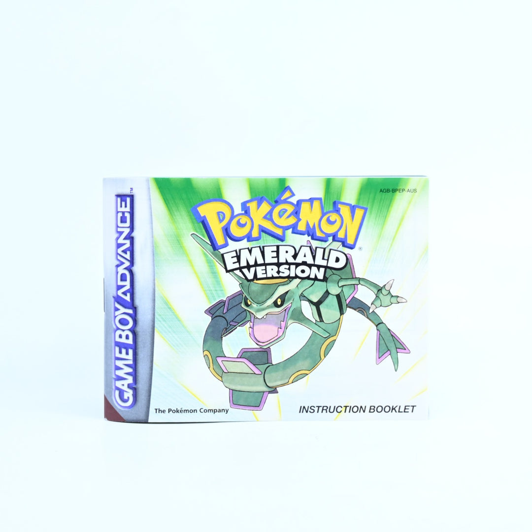 Pokemon Emerald Version - Nintendo Gameboy Advance / GBA Boxed Game - PAL