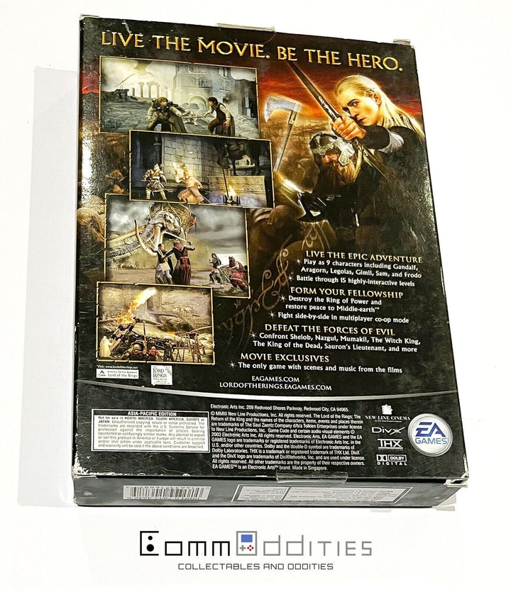 The Lord Of The Rings: The Return Of The King - PC Game big box! - MINT DISCS!