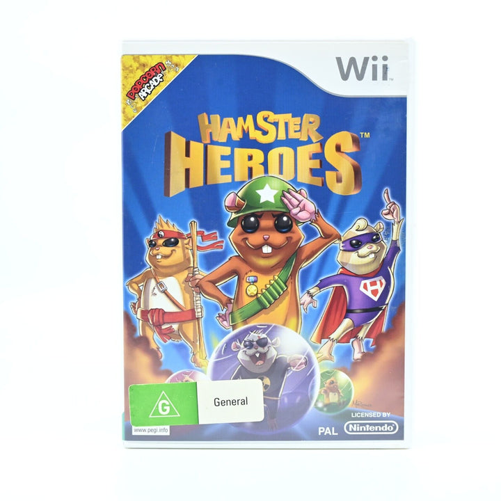 Hamster Heroes - Nintendo Wii Game + Manual - PAL - NEAR MINT DISC!