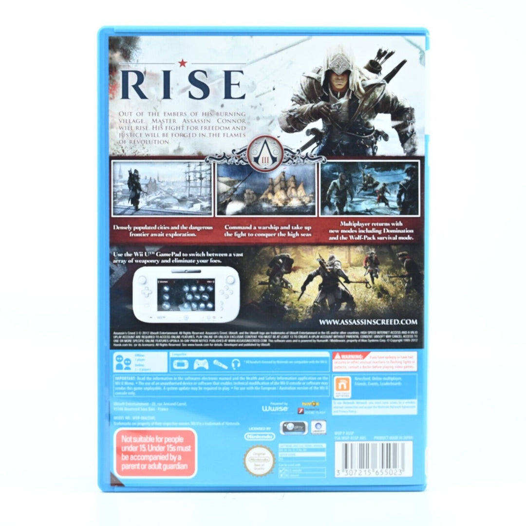 Assassin's Creed III Join or Die Edition - Nintendo Wii U Game - PAL