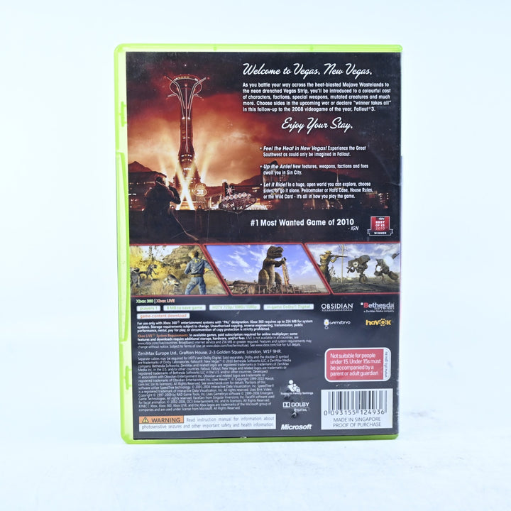 Fallout : New Vegas - Xbox 360 Game + Manual - PAL - MINT DISC!