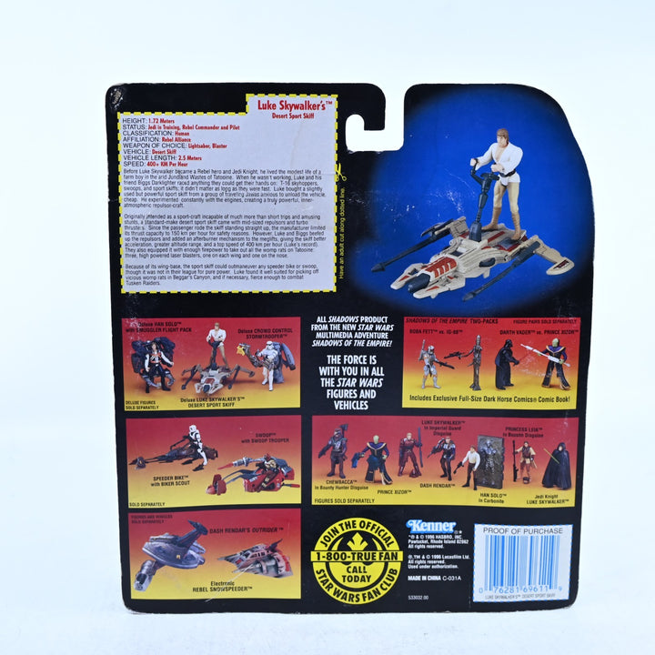 Luke Skywalkers Desert Sport Skiff - Star Wars Deluxe - Kenner Action Figure