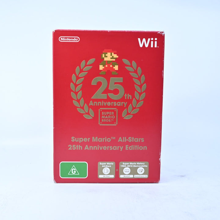 Super Mario All-Stars 25th Anniversary Edition - Nintendo Wii Game + Manual