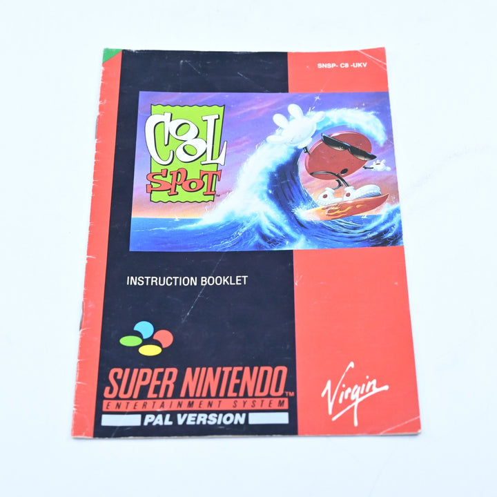 Cool Spot - Super Nintendo / SNES Boxed Game - PAL - FREE POST!
