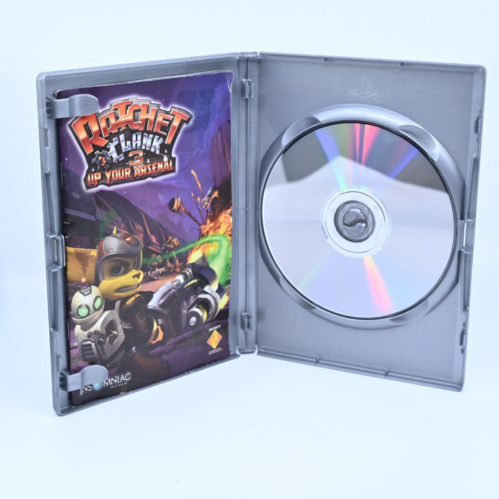 Ratchet & Clank 3: Up Your Arsenal - Sony Playstation 2 / PS2 Game + Manual