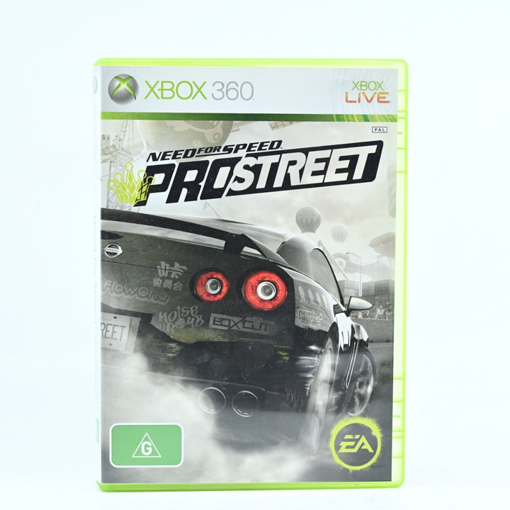 Need for Speed: ProStreet - Xbox 360 Game + Manual - PAL - MINT DISC!