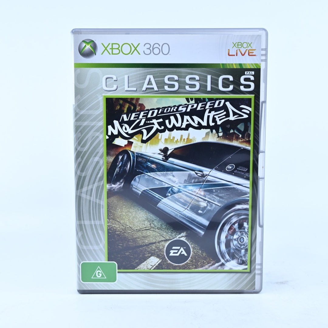 Need for Speed: Most Wanted - Xbox 360 Game + Manual - PAL - MINT DISC!