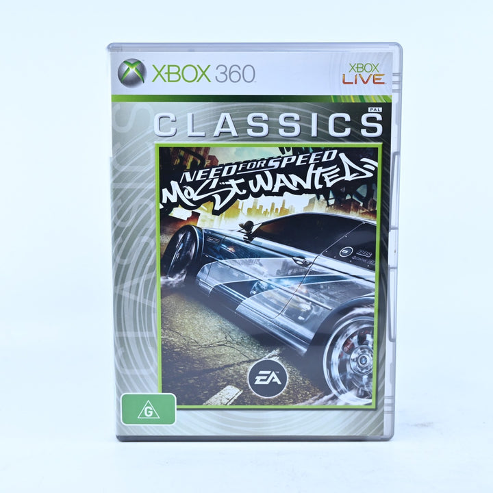 Need for Speed: Most Wanted - Xbox 360 Game + Manual - PAL - MINT DISC!