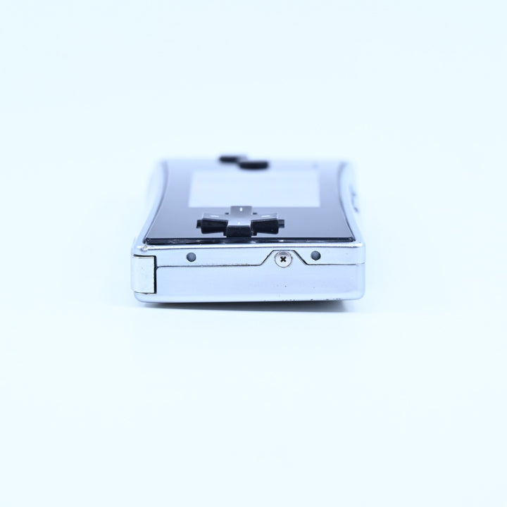 Black / Silver - OXY-001 - Nintendo Gameboy Micro Console / GBA Console - PAL