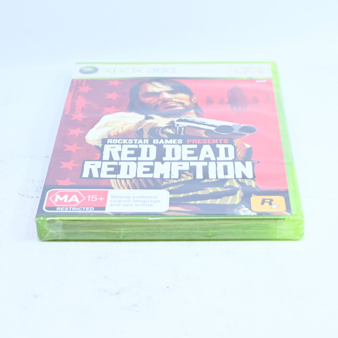 SEALED! Red Dead Redemption - Xbox 360 Game + Manual - PAL - MINT DISC!