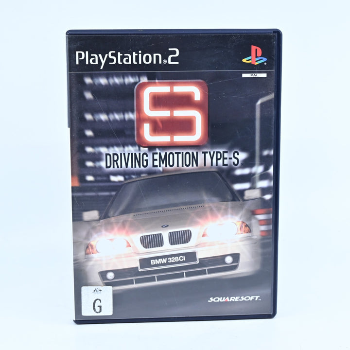 Driving Emotion Type-S - Sony Playstation 2 / PS2 Game - No Manual