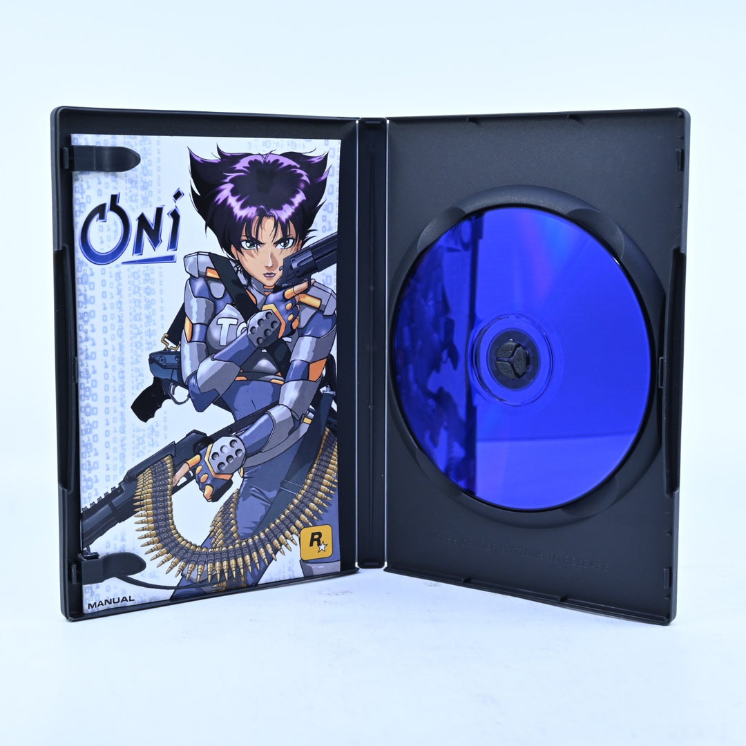 Oni - Sony Playstation 2 / PS2 Game + Manual - PAL - MINT DISC!