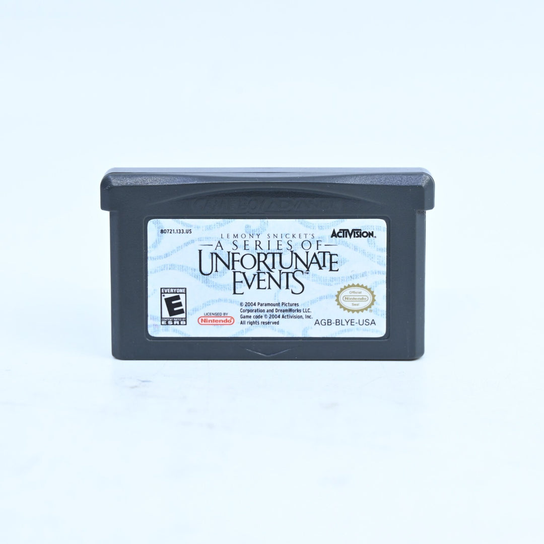 Lemony Snicket's A Series of Unfortunate Events - GBA Boxed Game - Region Free