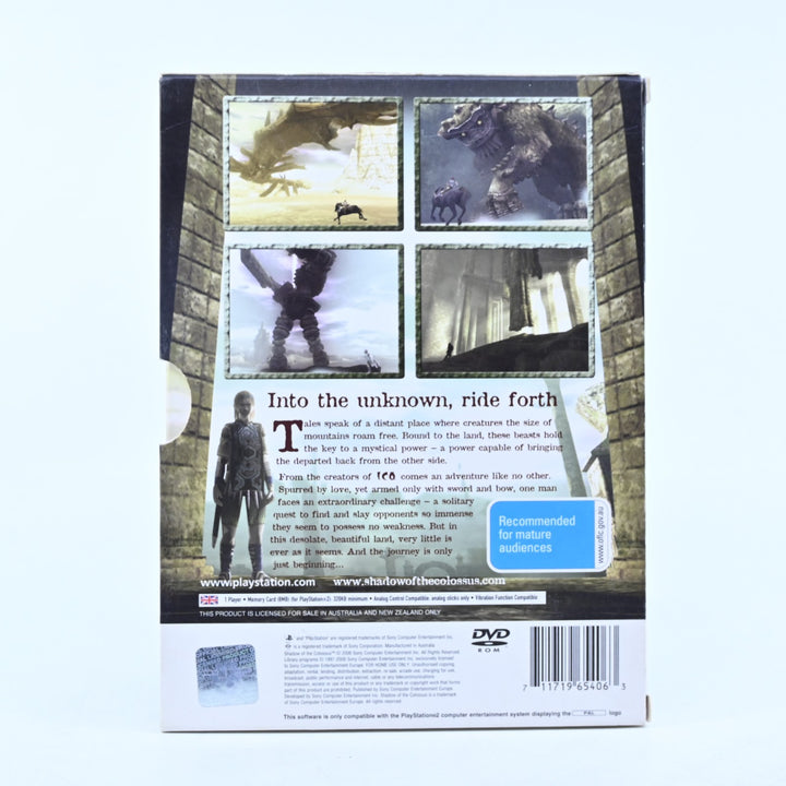Shadow of the Colossus: Limited Edition - PS2 Game + Manual + Postcards - PAL