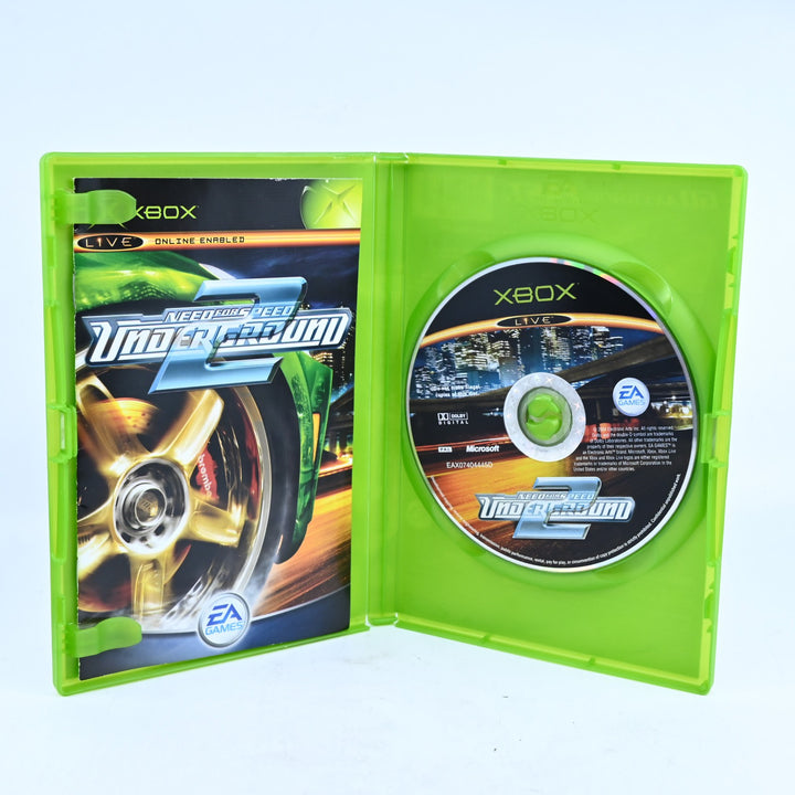 Need for Speed Underground 2 - Original Xbox Game + Manual - PAL NEAR MINT DISC!