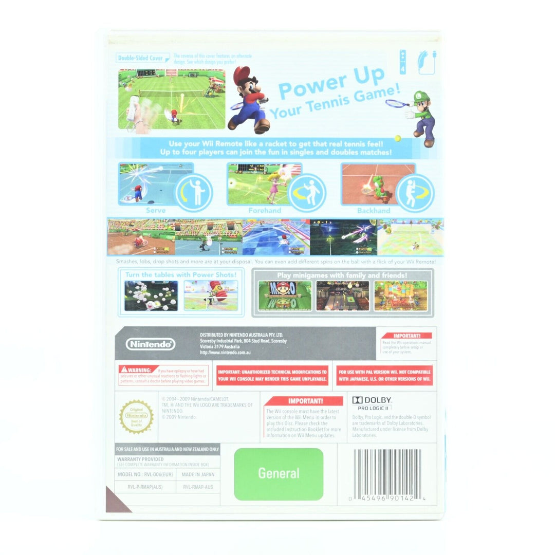 Mario Power Tennis - Nintendo Wii Game - PAL - FREE POST!