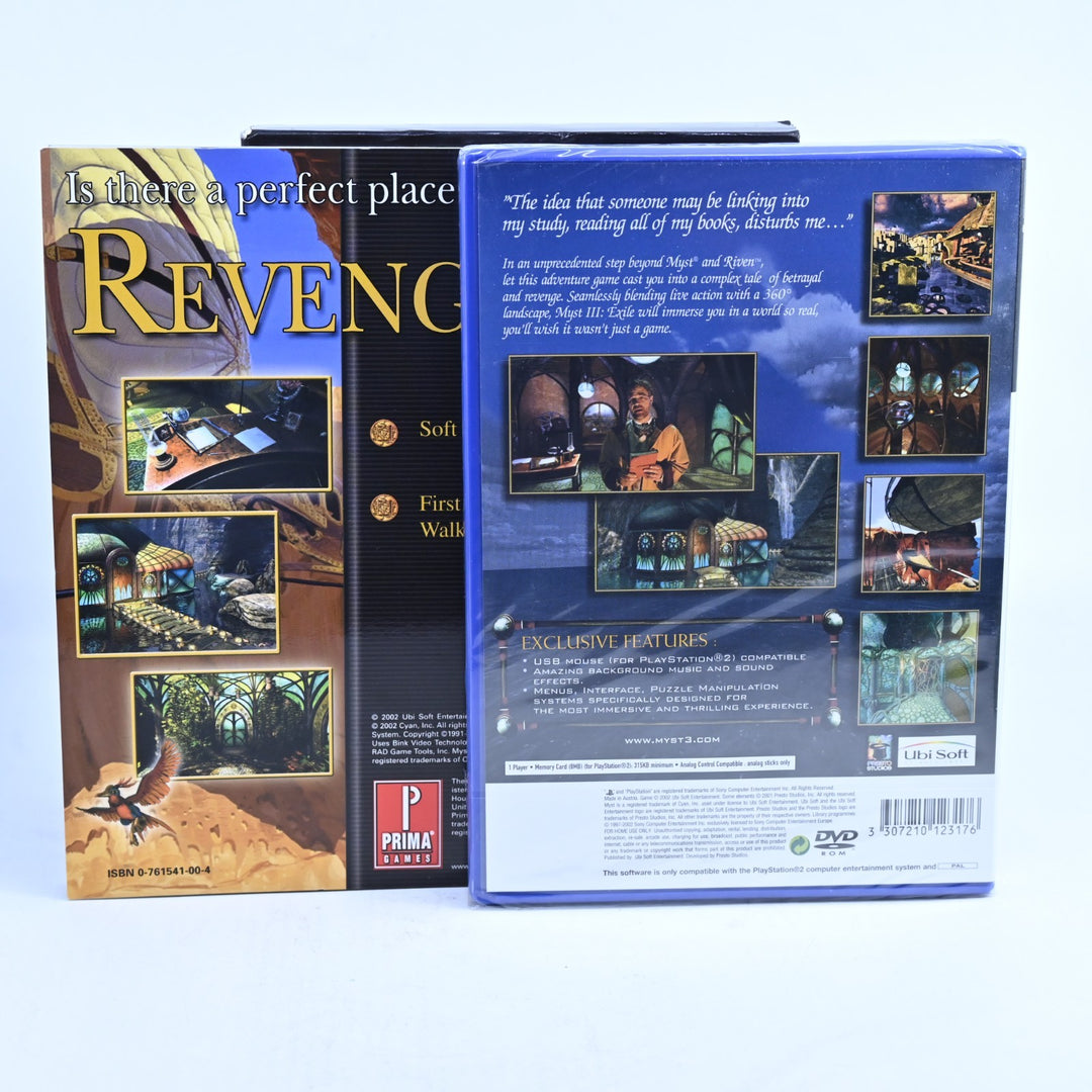 Myst III: Exile - Special Edition - Sealed Game -  PS2 Game + Manual - PAL