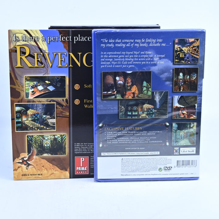 Myst III: Exile - Special Edition - Sealed Game -  PS2 Game + Manual - PAL